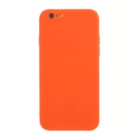 Matte Skin Soft Silicone Phone Case for iPhone 6/6s 4.7-inch - Orange