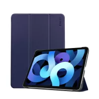 ENKAY ENK-8013 Tri-fold PU Leather Auto-wake/Sleep Stand Smart Case for Apple iPad Air (2020)/Air (2022)/iPad Pro 11-inch (2018) - Dark Blue
