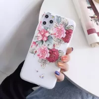 Blossom Fantasy Series Pattern Printing Flower TPU Phone Cover Case for iPhone 12 Pro Max - Style I