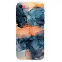TPU Marble Pattern Printing Phone Case for iPhone SE (2020)/SE (2022) / 8 / 7 - Style H