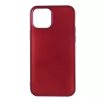X-LEVEL Guardian Series Soft Matte TPU Mobile Phone Case Cover for iPhone 12 mini 5.4 inch - Wine Red