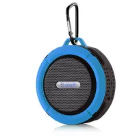 C6 Portable Bluetooth Speaker Mini Wireless Bluetooth Outdoor Speaker with TF Card Slot - Blue
