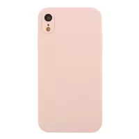 Matte Skin Soft Silicone Cell Phone Case for iPhone XR 6.1 inch - Pink