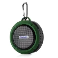 C6 Portable Mini Bluetooth Speaker IP65 Waterproof  Shower Speaker Outdoor Speaker - Green