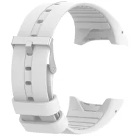 For Polar M400/M430/M200 Flexible Silicone Watch Strap Adjustable Wrist Band Replacement - White