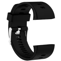 Soft Silicone Wrist Strap for Polar V800 GPS Sports Watch, Replacement Watch Band with Tools - Black