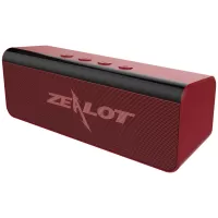 ZEALOT S31 Bluetooth 5.0 Wireless Speaker for Outdoor and Home - Red
