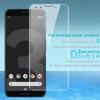 2Pcs/Set IMAK Hydrogel Film 3 HD Clear Anti-explosion Full Screen Protector for Google Pixel 3