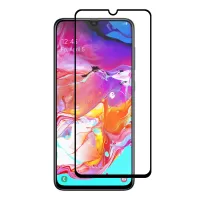 HAT PRINCE 0.26mm 9H 2.5D Tempered Glass Full Glue Shield Full Coverage for Samsung Galaxy A70