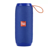 TG106 Portable Wireless Bluetooth Handsfree Speaker with MIC Support TF Card FM Hands-free - Blue