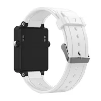 Silicone Smart Watch Band Replacement Strap for Garmin Vivoactive Acetate - White
