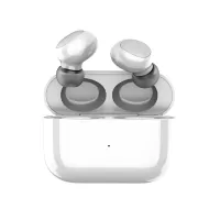 Business Style TWS Touch Control Bluetooth 5.0 In-ear Mini Bluetooth Headsets - White