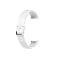 Silicone Wrist Strap Smart Watch Band Replacement for Samsung Galaxy Fit SM-R370 - White