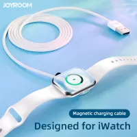 JOYROOM S-IW001 Ben Series Magnetic Charging Cable for iWatch Apple Watch Series 4/3/2/1 - White