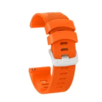 20mm Silicone Smart Watch Replacement Strap for Garmin Forerunner 245 - Orange