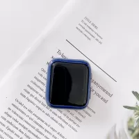 Silicone Smart Watch Protective Case for Apple Watch Series 1/2/3 42mm - Dark Blue