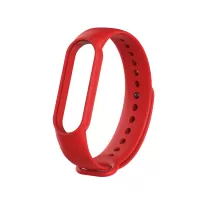 Silicone Strap Replacement for Xiaomi Mi Band 5 - Red