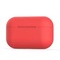 Quality Silicone Earphone Cover Case for Apple AirPods Pro - Red