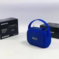 L15 Portable Bluetooth Speaker FM TF Card Playback Outdoor Subwoofer Speaker - Blue