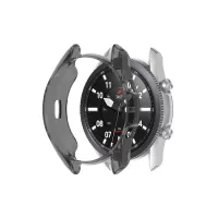 Shockproof TPU Watch Shell for Samsung Galaxy Watch 3 45mm SM-840 - Transparent Black