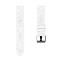 Silicone Smart Watch Replacement Strap for Garmin Fenix 6S - White