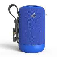 BD03 Mini Bluetooth Speaker Potable Wireless Loudspeaker 3D Stereo Music Surround Outdoor Speaker - Blue