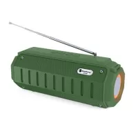 Outdoor Speaker Portable Colorful Lights TWS Multi-function Bluetooth Speaker - Green