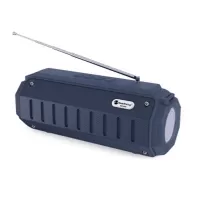 Outdoor Speaker Portable Colorful Lights TWS Multi-function Bluetooth Speaker - Blue