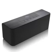 NBY5540 Portable Stereo 10W Music Subwoofer Wireless Bluetooth Speaker - Black