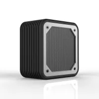 V3 Pro New Style Waterproof HiFi Mini Wireless Bluetooth 5.0 Speaker - Black / Silver