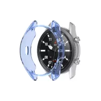 Anti-falling Anti-dust Anti-aging Hollow TPU Watch Cover for Samsung Galaxy Watch 3 41mm SM-R850 - Transparent Blue