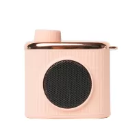 CYKE Camera Shape Portable Small Bluetooth Speaker CM-2 - Pink