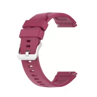 Sports Silicone Watch Band for Huawei Watch GT 2e Replacement Strap - Wine Red