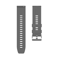 Fashion Silicone Watch Strap 22mm for Xiaomi Haylou Solar Smart Watch - Grey