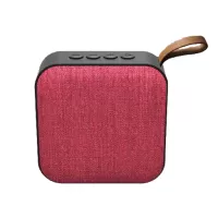 T5 Portable Wireless Mini Speaker Stereo Subwoofer Bluetooth 4.2 Loudspeaker - Red