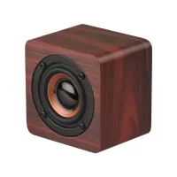 Q1 Retro Portable Bluetooth Wireless Speaker Music Player Hifi Subwoofer SoundBox - Red