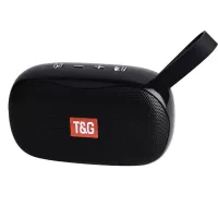 T&G TG173 TWS Wireless Bluetooth Pocket Speaker Support FM Radio for Phone/Tablet/PC - Black