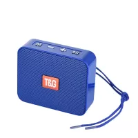 TG166 Portable TWS Bluetooth Speaker 3D Stereo Surround Wireless Music Subwoofer - Blue