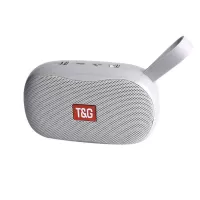 T&G TG173 TWS Wireless Bluetooth Pocket Speaker Support FM Radio for Phone/Tablet/PC - White