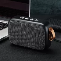 G2 Cloth Portable Mini Speaker Bluetooth Speaker Deep Bass Sound Box Speaker - Grey