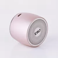 EWA A103 TWS Bluetooth 4.0 Mini Speaker HiFi Stereo Subwoofer Wireless Speaker - Rose Gold