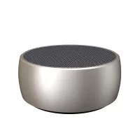 X1 Metal Cavity Mini Bluetooth Wireless Speaker - Gold