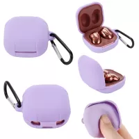 Silicone Protector Earphones Case for Samsung Buds Live - Purple