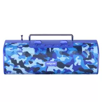 ZEALOT S40 Stereo Wireless Speaker with FM Broadcast Support FM TF Card U Disk Portable Bluetooth Speaker - Camouflage Blue