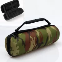 Portable Storage Case Bag Dirtproof Carrying Box Bag for JBL Charge5/JBL pulse4/JBL pulse3/JBL charge4 Bluetooth Speaker - Camouflage
