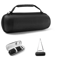 Portable Storage Case Bag Dirtproof Carrying Box Bag for JBL Charge5/JBL pulse4/JBL pulse3/JBL charge4 Bluetooth Speaker - Grey