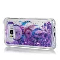 Liquid Glitter Powder Quicksand Shockproof TPU Back Cover for Samsung Galaxy S8+ SM-G955 - Dream Catcher