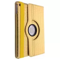 iPad Air 2 Rotary Case - Crocodile - Gold