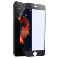 iPhone 6/6S Rurihai 4D Anti-Blue Ray Tempered Glass Screen Protector - Black