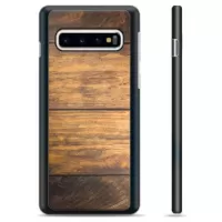 Samsung Galaxy S10+ Protective Cover - Wood